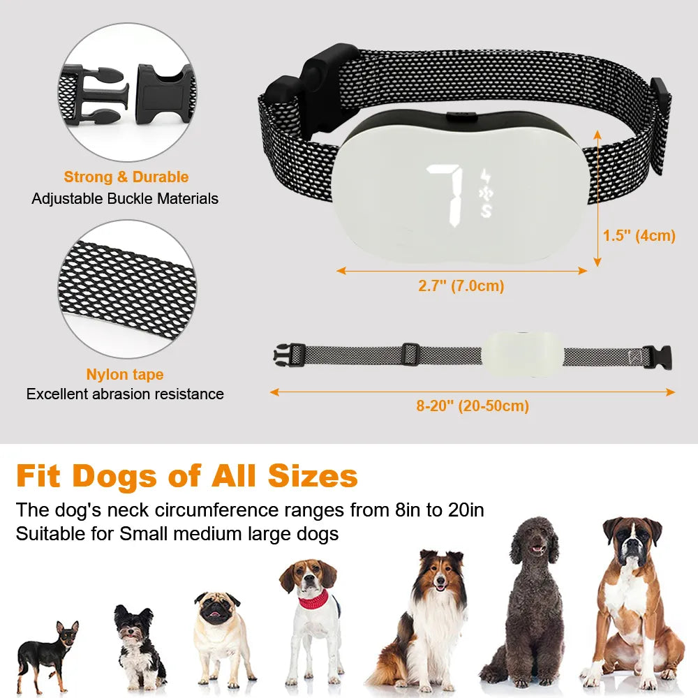 Bark Shock Collar-low voltage and no harm to pet!