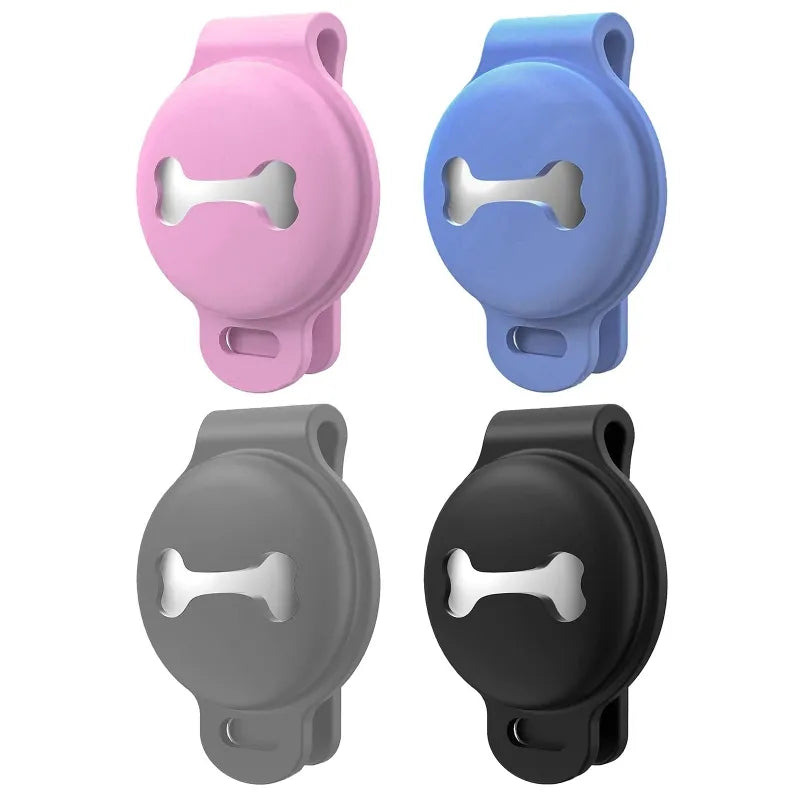 Air-tag Dog Collar Holder Protective Cases for GPS Dog