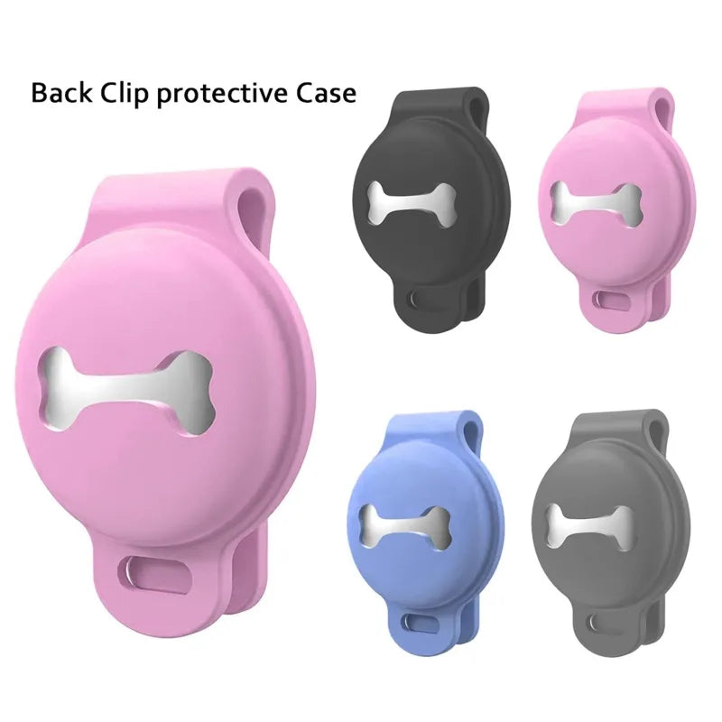 Air-tag Dog Collar Holder Protective Cases for GPS Dog
