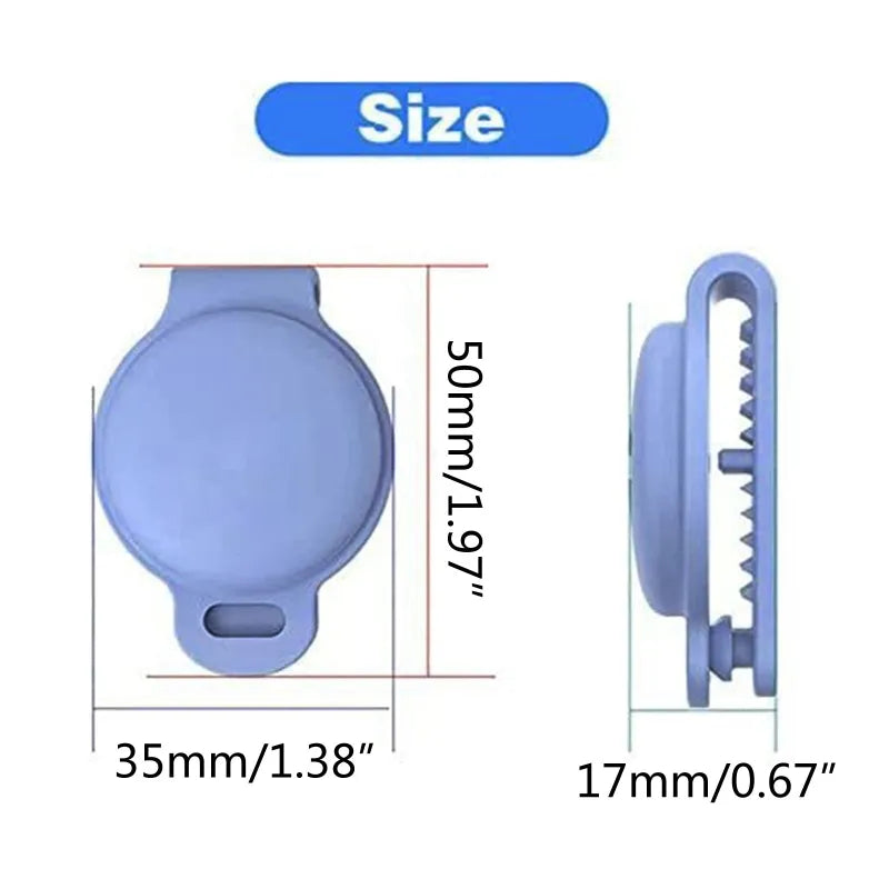 Air-tag Dog Collar Holder Protective Cases for GPS Dog