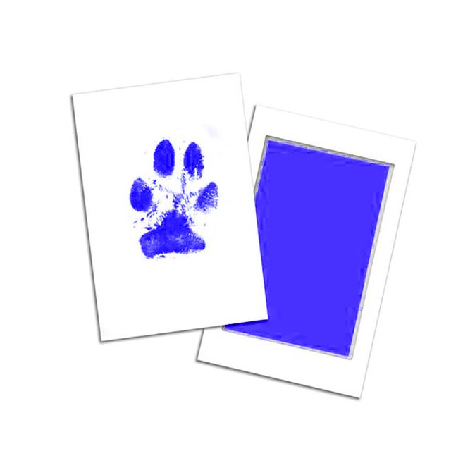 Cat Dog Paw Print Ink Kit Pad Safe Non-toxic Pet Souvenir