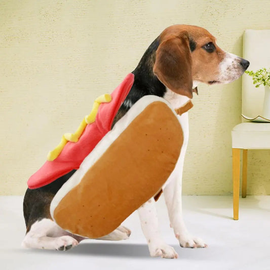 Funny Hot Dog Costume for your dog!