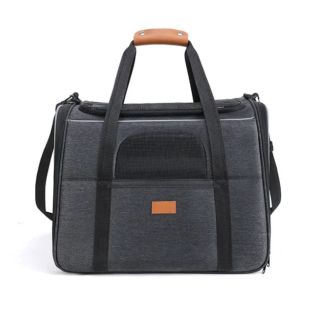 Detachable Pet Trolley Case Carrier Cats Dogs Bag Universal Large Expandable Cat Carrier with Wheels Double-layer Pet Carrier