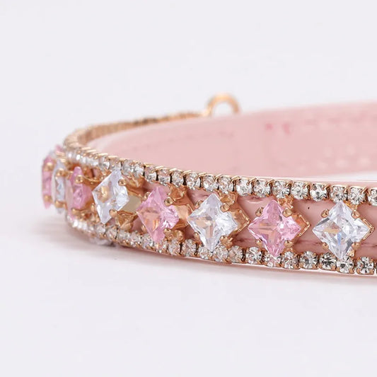 Dog Cat Pearl Collars with Crystal Rhinestone VERY FANCY!
