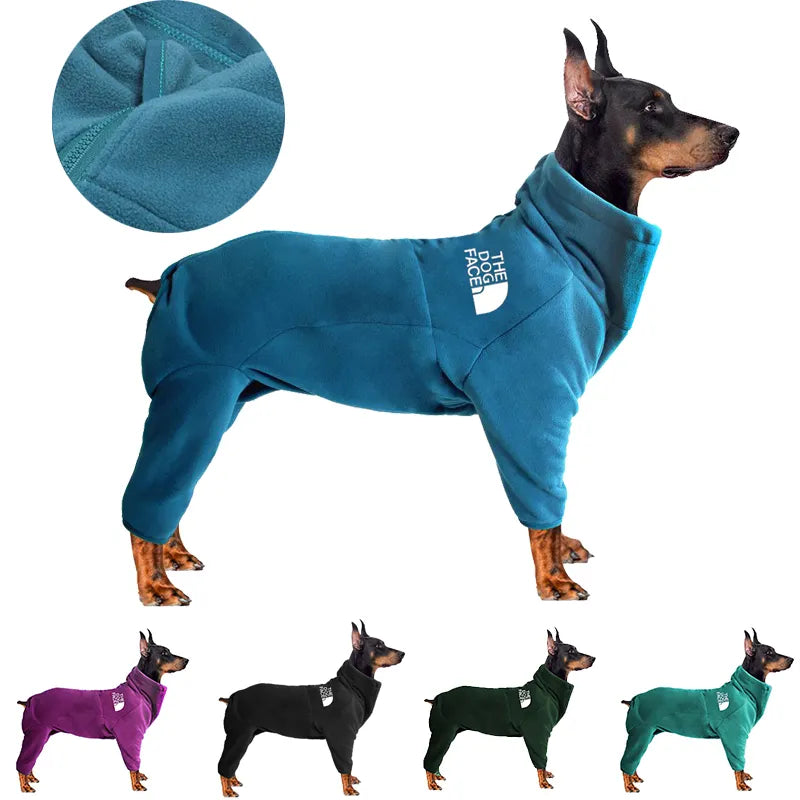 Dog Clothes Winter Warm Pet Dog Jacket Coat Puppy Christmas Clothing Hoodies For Small Medium Large Dogs Labrador Coat S-9XL