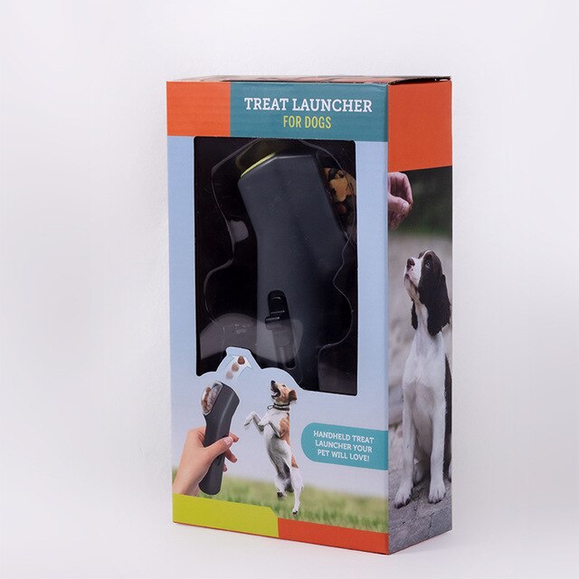 Dog Interactive Training Toy Pet Snack Catapult Launcher Outdoor Beach Toy Outdoor Training Dog Cat Treat Launcher Pet Supplies