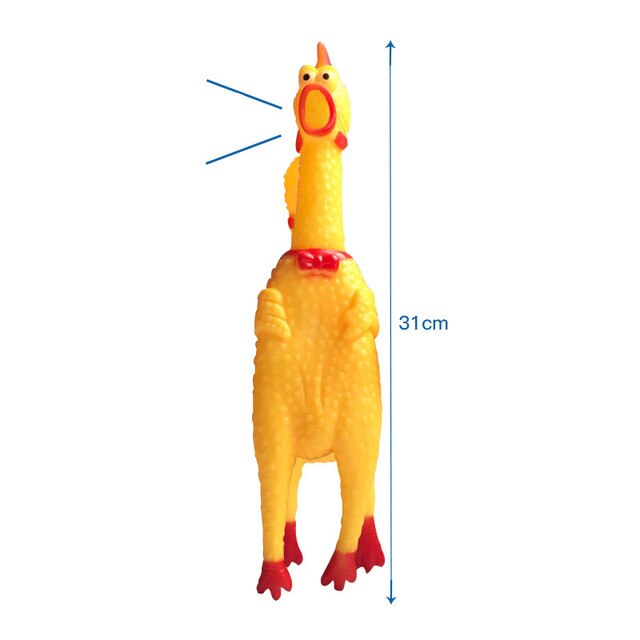 Dog Sounding Toy Small Size Screaming Chicken Pet Dog Toy Screaming Chicken Releasing Chicken Pets Dog Squeak Toys Pet Pruduct
