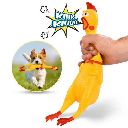 Dog Sounding Toy Small Size Screaming Chicken Pet Dog Toy Screaming Chicken Releasing Chicken Pets Dog Squeak Toys Pet Pruduct