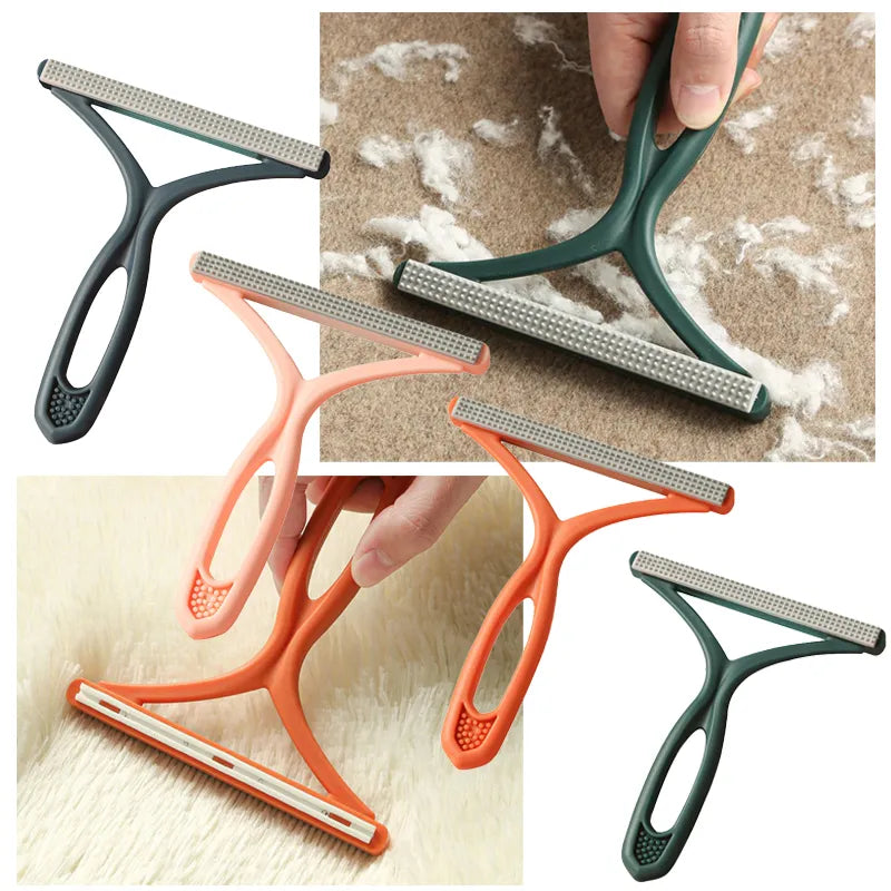 Double Sided Pet Hair Remover Lint Remover Clean Tool Shaver Sweater Cleaner Fabric Shaver Scraper For Clothes Carpet
