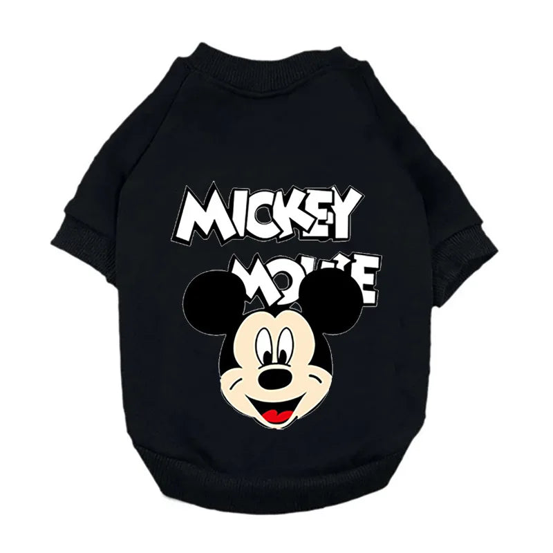 Disney Mickey Mouse cartoon Pet Dog Coat Pet Clothes Outdoor Dog Jacket Clothes Hoodie The Dog Face Breathable Small Medium Dog