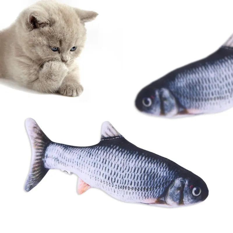 New Pet Cat Toys Plush Fish Grass Fish Cat Mint Little Fish Fun Cat Toys Cat Supplies Pet Plush Toys