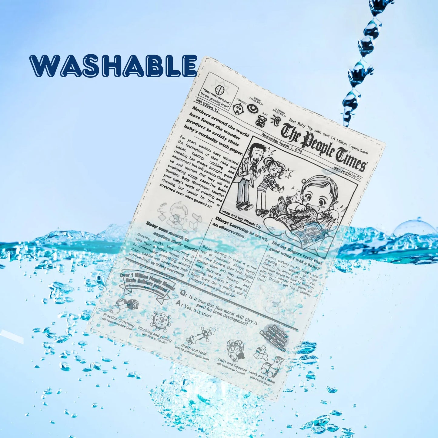 Newspaper Dog Toys Funny Paper Rubbing Sound Small Medium Chew Dog Toys Bite Resistant Tissue Replacement Dog Clean Teeth Toys