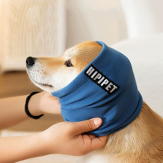 Pet Dog Windproof Anti-Freezing Soothing Decompression Headgear Scarf Anti-Scare Soothing Mood Anti-Thunder Noise Protection