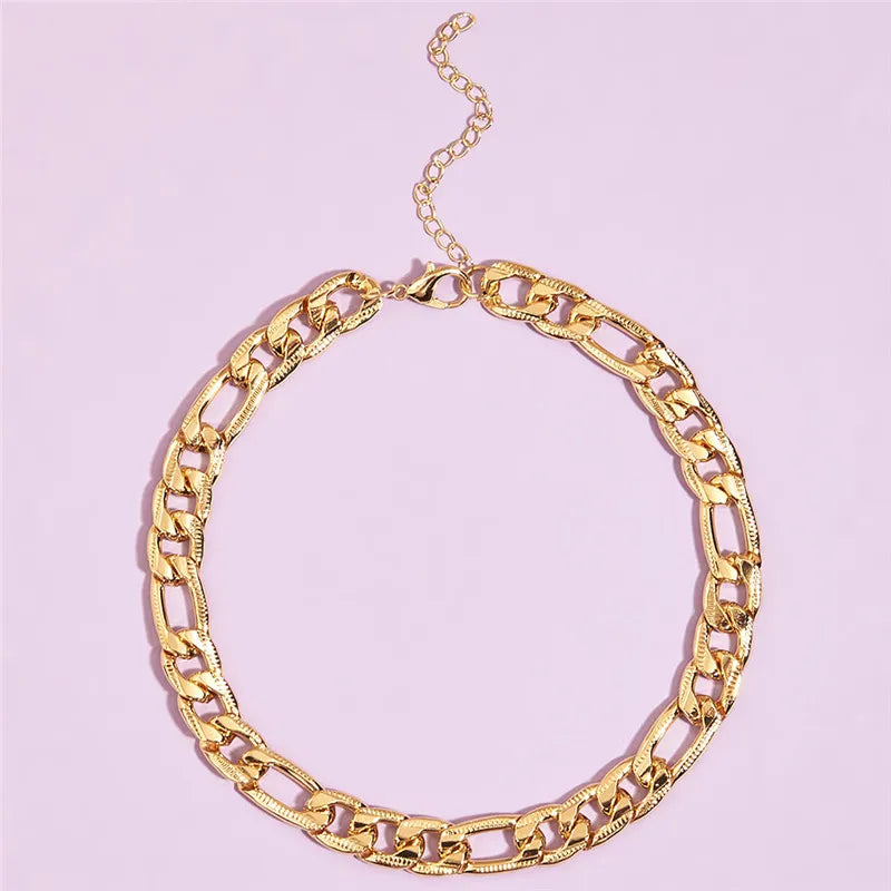 Pet Dog Chain Collars Metal Necklace Adjustable Pet Neck Decoration Accessories Dog Supplies 28cm/36cm/44cm