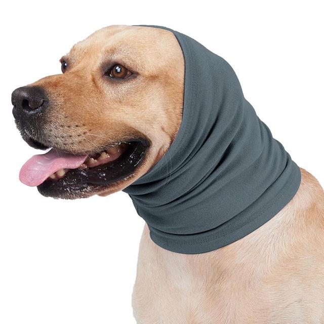 Pet Dog Ear Cover Wrap Noise Snood Anti-scare Noise Protective Ear Muffs For Calming Anxiety Relief Dropship