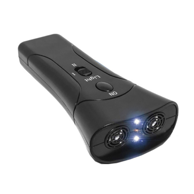 Pet Dog Repeller Anti Barking Stop Bark Dogs Training Device LED Ultrasonic Dogs Adapter Without Battery Pet Supplies Wholesale