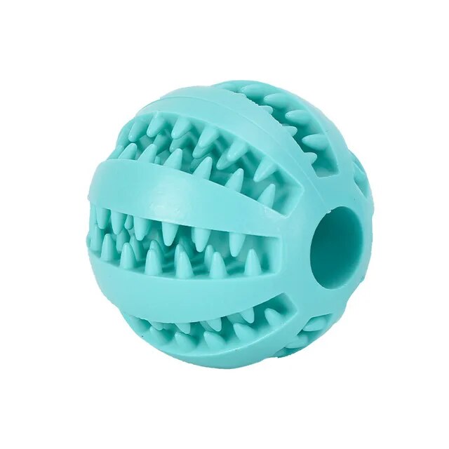 Pet Dog Toy Interactive Rubber Balls Pet Dog Cat Puppy Chew Toys Ball Teeth Chew Toys Tooth Cleaning Balls Food