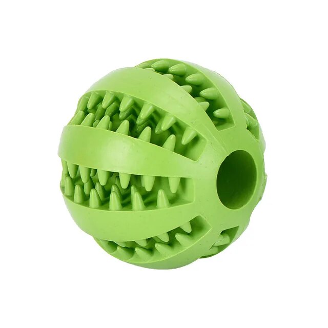 Pet Dog Toy Interactive Rubber Balls Pet Dog Cat Puppy Chew Toys Ball Teeth Chew Toys Tooth Cleaning Balls Food