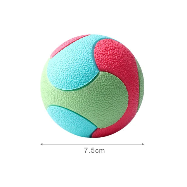 Pet Dog Toys Bite Resistant Bouncy Ball Toys for Small Medium Large Dogs Tooth Cleaning Ball Dog Chew Toys Pet Training Products
