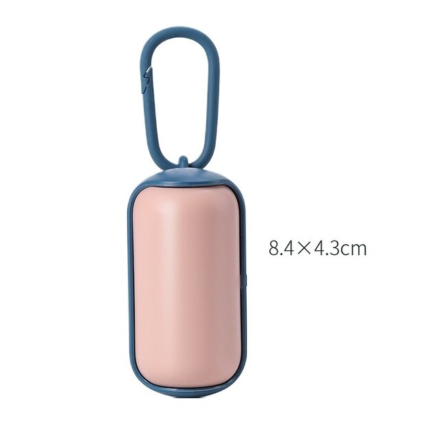 Pet Garbage Box Portable Dog Poop Waste Bag Dispenser Outdoor Carrier Clean Pick Up Trash Bag Holder Pets Cleaning Supplies