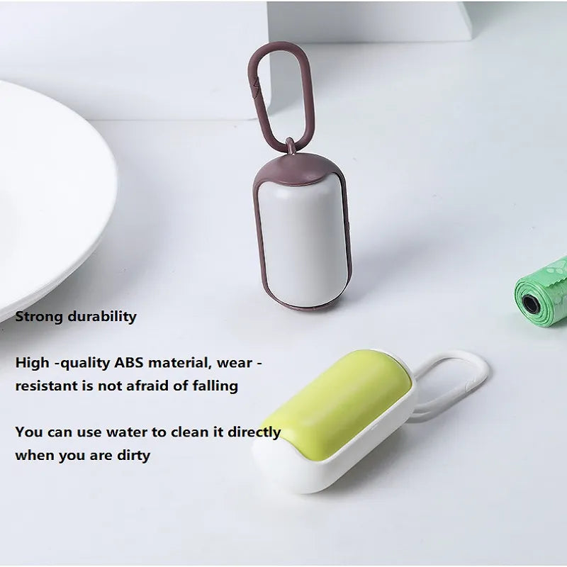 Pet Garbage Box Portable Dog Poop Waste Bag Dispenser Outdoor Carrier Clean Pick Up Trash Bag Holder Pets Cleaning Supplies