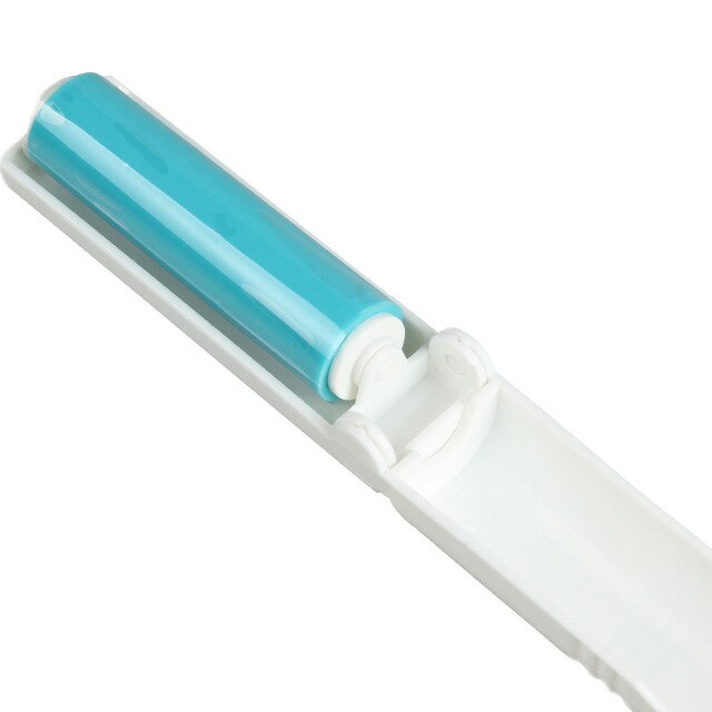 Portable washable dust remover drum Portable folding clothes sticky hair remover Pet Cat dog hair removal dust dust brush roll