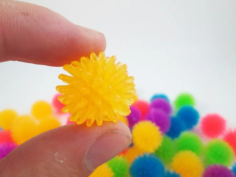 10/5pcs Pet Products Cute and Funny Cat Toy Bouncy Ball Toy Ball Creative Colorful Interactive Cat Soft Tip Chew Toy