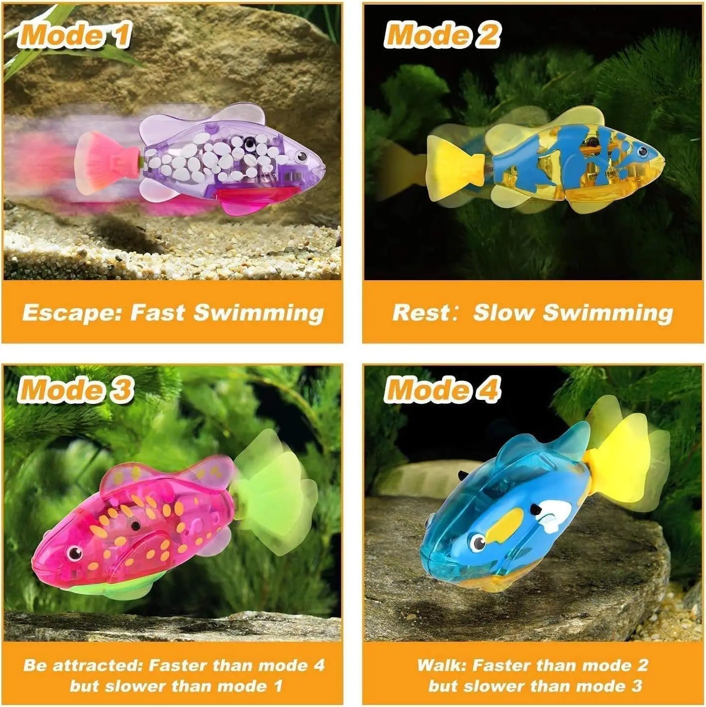 Cat Toys Cat Interactive Electric Fish Toy Pets Indoor Water Play Fish Toys With LED Lights Accessories Cats Pet For Supplies