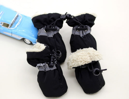 Pet Dog Anti-Slip Rain Snow Boots Footwear