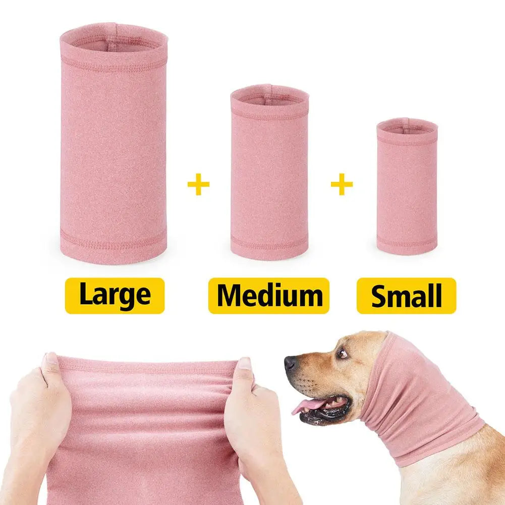 【Clearance sale】Pet Dog Ear Cover Wrap Noise Snood Anti-scare Noise Protective Ear Muffs For Calming Anxiety Relief