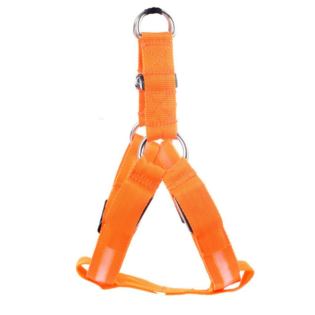 Dog Harness Adjustable Pet Chest Back Traction Belt Puppy Collar