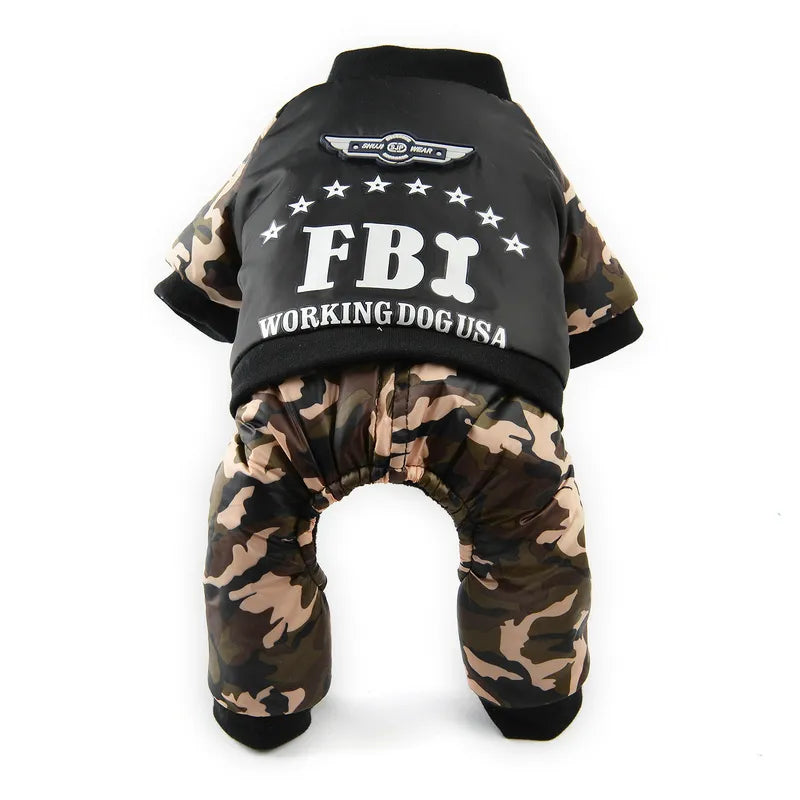 Camouflage Dog and Puppy Pet Coat