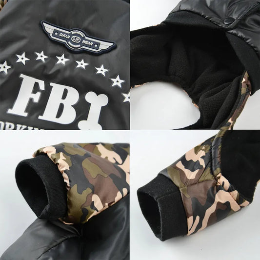 Camouflage Dog and Puppy Pet Coat