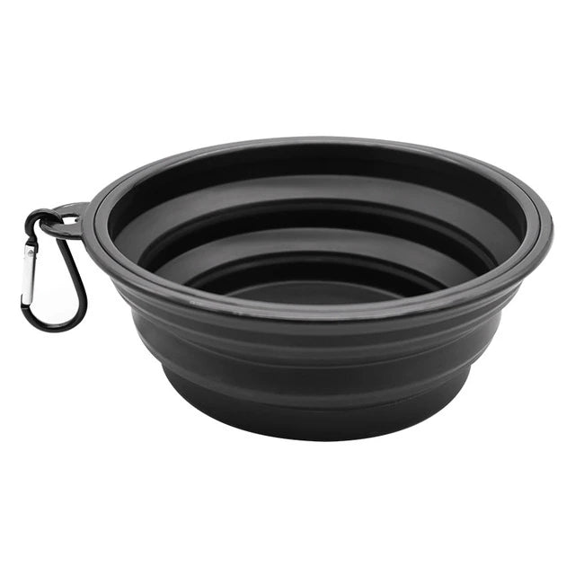 Collapsible Dog Food Water Bowl Perfect for Outdoor and Camping Travel