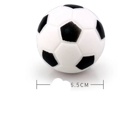 2.5 inches Pet Dog Rubber Football Squeaker Toy