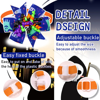 60Pieces Halloween Dogs Bow Ties
