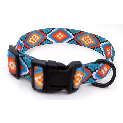 Bohemia Dog collar Boho Neck Band mascotas accesorios Bright dog collar longe chien Custom Dog Collar personal dog leash