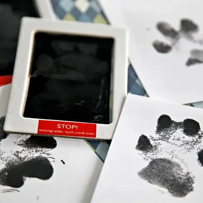 Cat Dog Paw Print Ink Kit Pad Safe Non-toxic Pet Souvenir