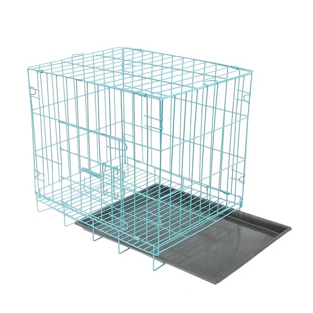 Crate Small Size, Folding Crate with Toilet, Travel Crate Houses for Small Dogs, Rabbit Cage Cage Crates-f- & pens