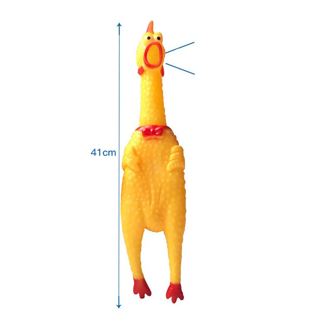 Dog Sounding Toy Small Size Screaming Chicken Pet Dog Toy Screaming Chicken Releasing Chicken Pets Dog Squeak Toys Pet Pruduct