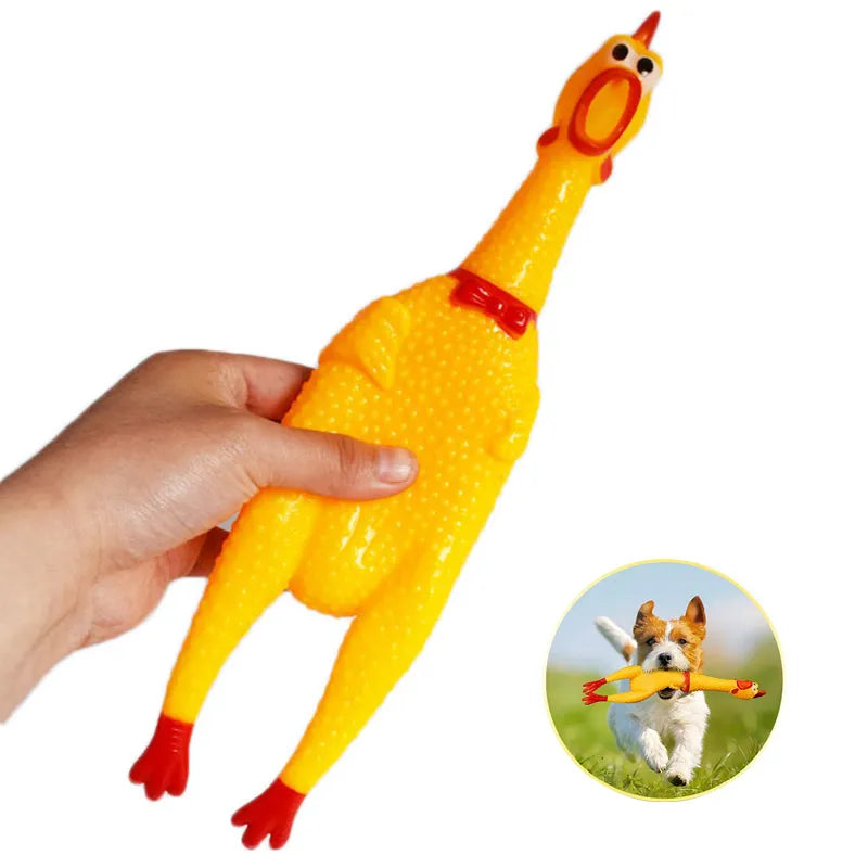 Dog Sounding Toy Small Size Screaming Chicken Pet Dog Toy Screaming Chicken Releasing Chicken Pets Dog Squeak Toys Pet Pruduct