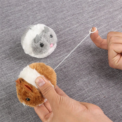 Cute Mouse Cat Toys Cat Supplies Plush Toy Shake Movement Mouse Pet Kitten Funny Plush Little Mouse Interactive Cat Toys