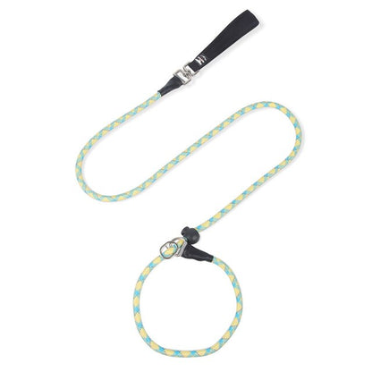 New Nylon P Slip Dog Leash Reflective Training Pet Lead Explosion Proof Not Entangled Strong P Collar Integrated Dogs Rope Stuff