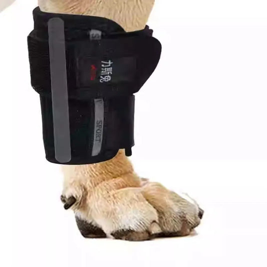 Pet Dog Leg Knee Protection Pet Dog Fracture Fixed Splint Leg Knee Pads For Dogs Recovery Bandage Cat Fracture Golden Hair Teddy