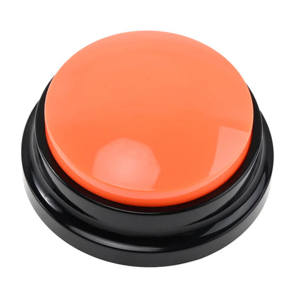 Pet Sound Box Recordable Talking Button Cat Voice Recorder Talking Toy For Pet Communication Training Tool Squeeze Box Dog Toys
