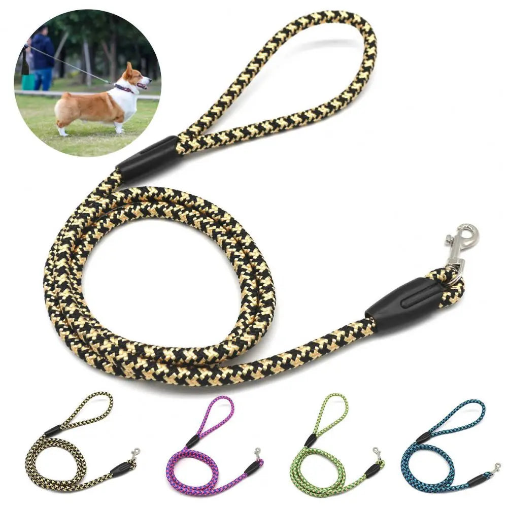 Practical Pet Traction Rope Long Lifespan Wear-resistant Pet Dogs Rope Fine Craftsmanship Strong Dog Traction Rope for Outdoor