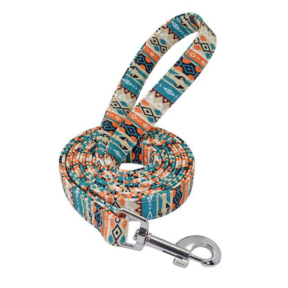 Print Small Dog Leash Nylon Pet Puppy Walking Leash Lead Padded Running Training Leashes Rope 150cm For Small Medium Large Dogs