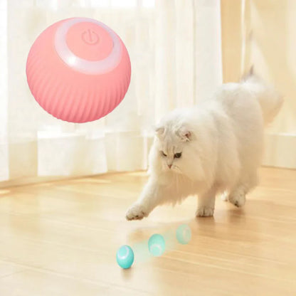 Smart Cat Toys Automatic Rolling Ball Training Self-moving Kitten Toys Electric Cat Toys Interactive for Cats Pet Products