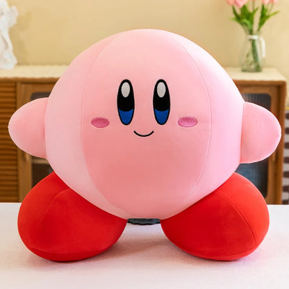 Anime Star Kirby Plush Toys Soft Stuffed Animal Doll Fluffy Pink Plush Doll Pillow Room Decoration Toys For Children's Gift