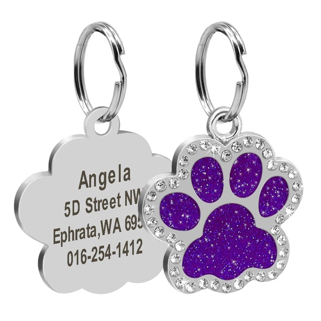 Collar Tag Pendant Pet Accessories